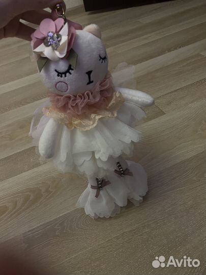 Мягкая игрушка кошка