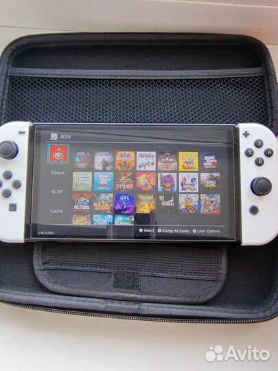 Nintendo switch oled прошитая 256 Гб + 27 игр