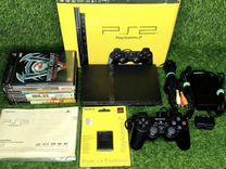 Sony playstation 2 + комплект + игры