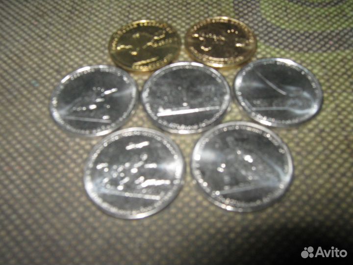 7 монет Крымские сражения и присоединение Крыма