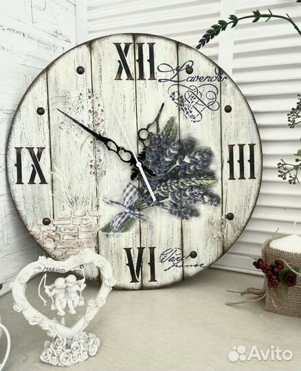 Часы настенные ручной работы авторские