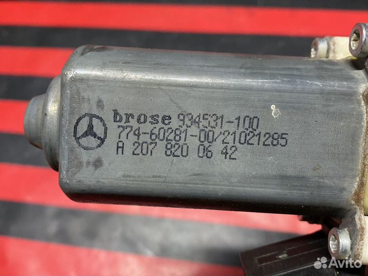 Моторчик стеклоподьемника Мерседес w207