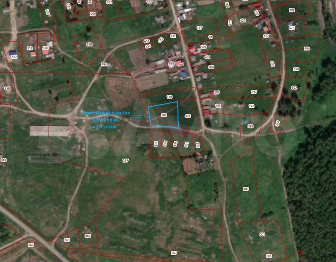 Участок 29,7 сот. (ИЖС)