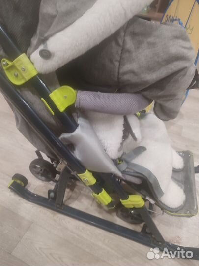 Детские зимние санки