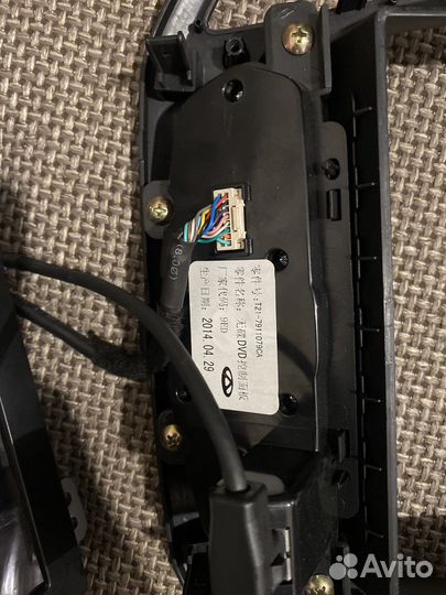 Штатная магнитола chery tiggo 5