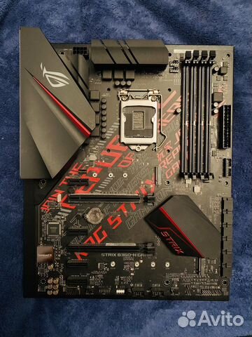 Материнская плата Asus ROG Strix B360-H Gaming купить в Москве ...