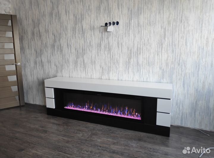 Линейные камины. Электрические камины. Камин
