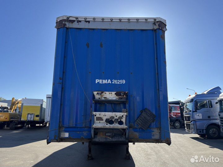 Полуприцеп шторный Krone SDP27, 2007