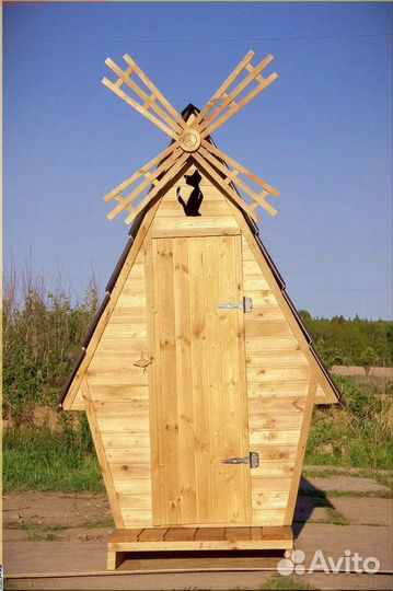Дачный туалет с установкой Ъ545
