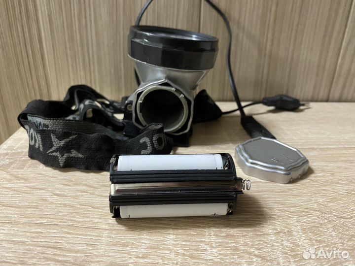 Фонарь светодиодный на голову на аккумуляторах