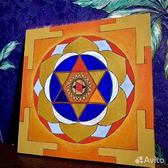 Янтра Солнца / Сурья Янтра 20х20 см