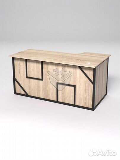 Стол эргономичный офисный сэ-17А (левосторонний) &