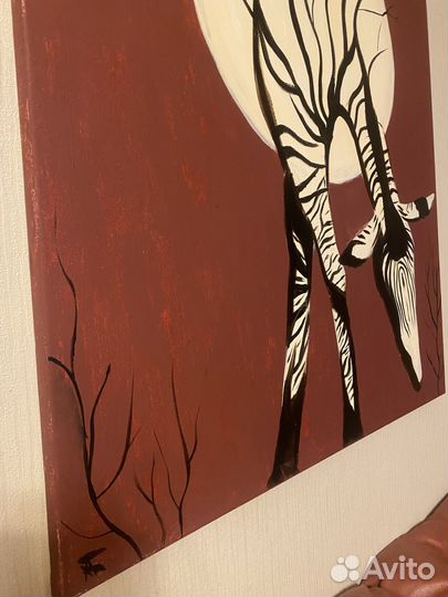 Картина акрилом