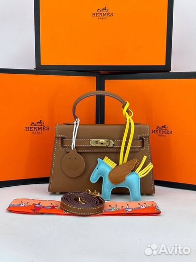 Сумка hermes birkin натуральная кожа