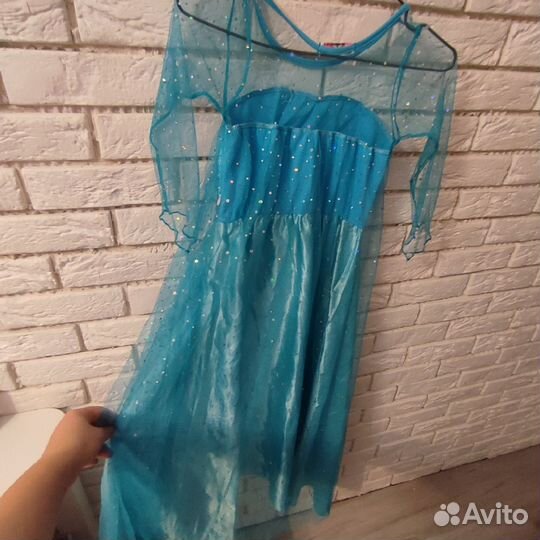 Новогоднее платье Эльзы для девочки