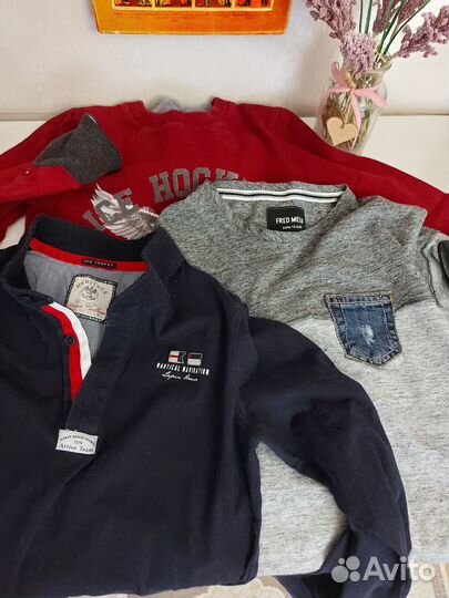 Пакетом Benetton Acoola р140 брюки рубашки long