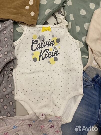 Пакет фирменных вещей на девочку 86-92