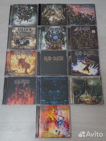 CD Iced Earth / Demons Wizards