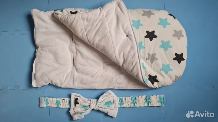 Конверт для новорожденного на выписку зима-весна