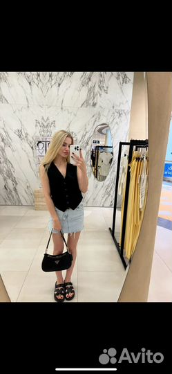 Джинсовая юбка zara