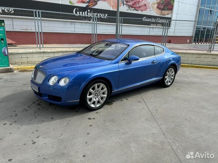 Bentley Continental GT 6.0 AT, 2006, 121 000 км