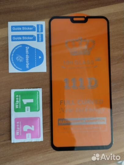 Защитное стекло honor 8 х