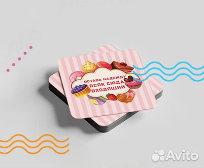 Изготовление магнитов на холодильник с фото/логоти