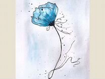 Картина скетчи иллюстрации ботаника цветы