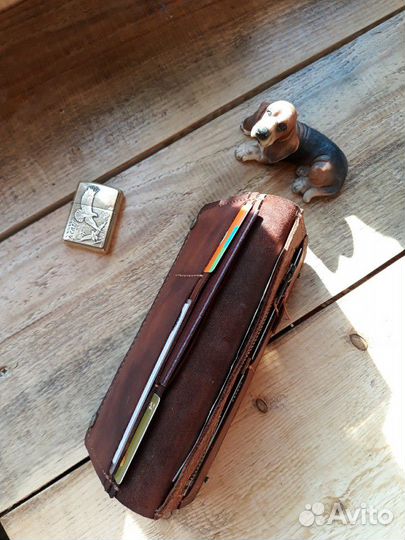Портмоне из натуральной кожи