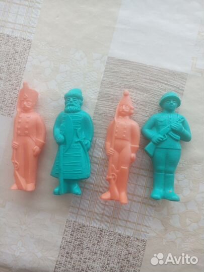 Солдатики СССР пластмассовые
