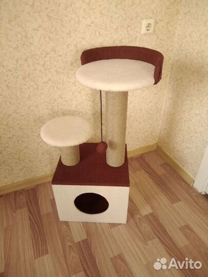 Когтеточка домик для кошки