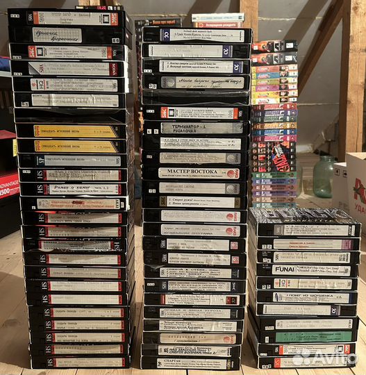 Видеокассеты запись фильмов VHS