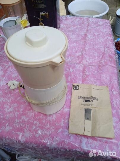 Электромясорубка СССР