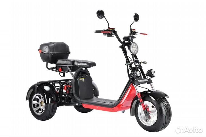Электроскутер Citycoco WS-PRO+ trike 3000w 21ah