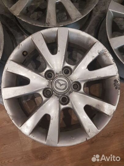 Продам литые диски mazda 3 bk r16