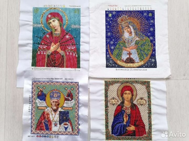 Иконы вышитые бисером