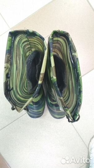 Сапоги силикон камуфляж