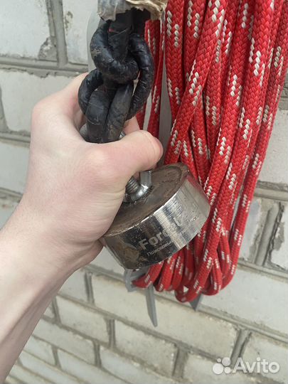 Поисковый магнит двухсторонний 220кг