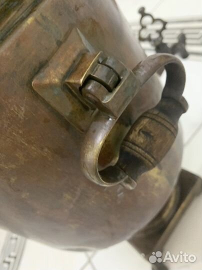 Самовар из латуни коллекционный