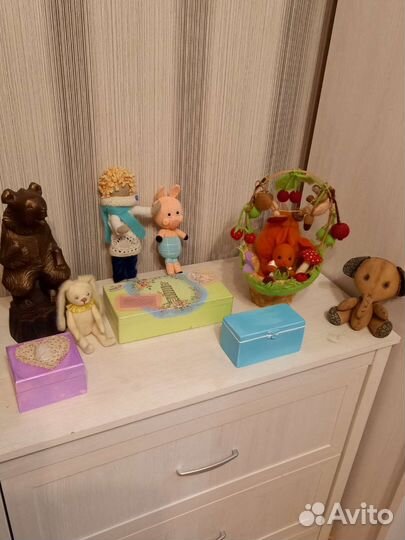 Вещи для декора, игрушки