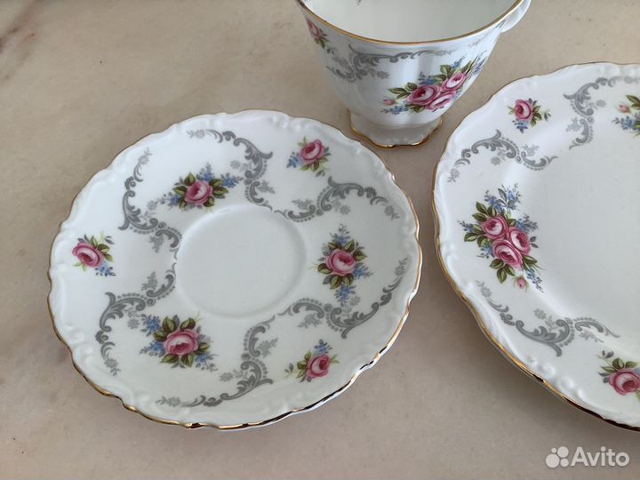 Фарфор. Royal albert. Кофейная тройка