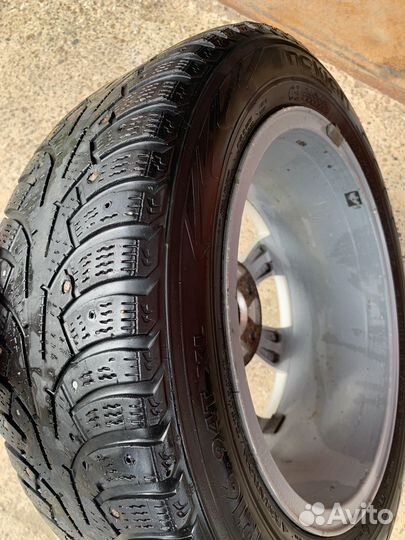 Литые диски с зимней ризиной R16 5/112