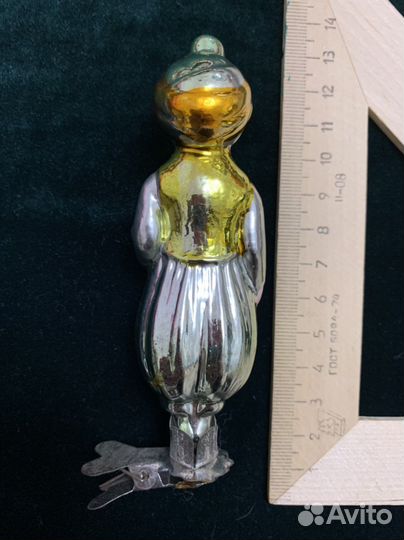 Елочные игрушки СССР снеговик