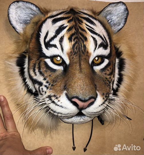 Реалистичная маска тигр