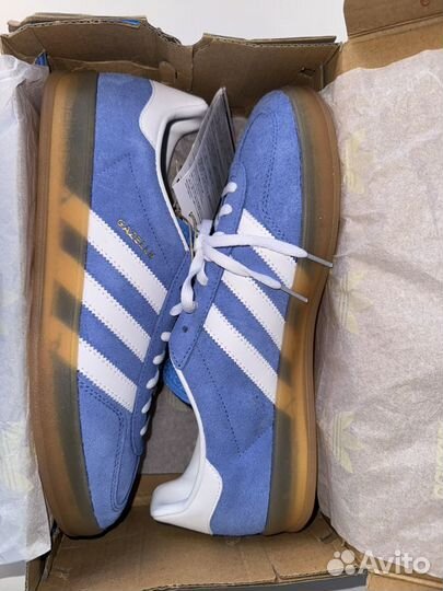 Adidas gazelle indoor blue оригинал