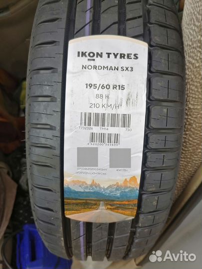 Ikon Tyres Nordman SX3 195/65 R15