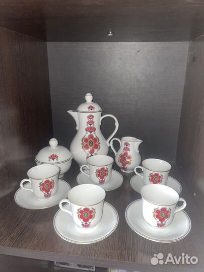 Кофейный сервиз ГДР