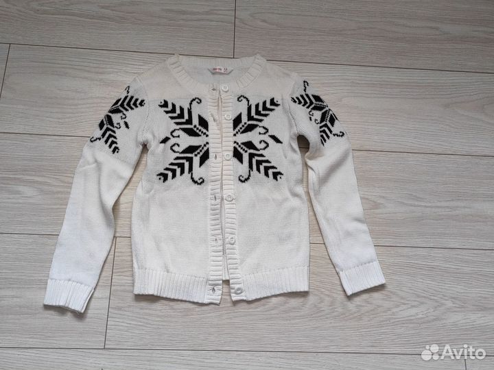 Кардиган для девочки 134