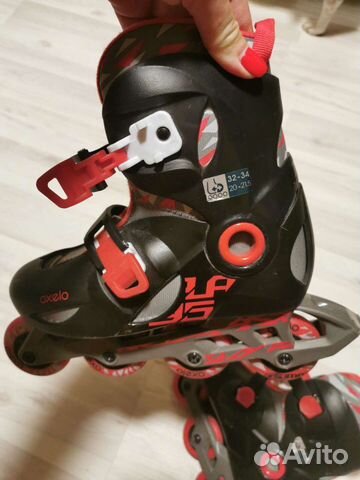 Роликовые коньки детские, шлем и защита