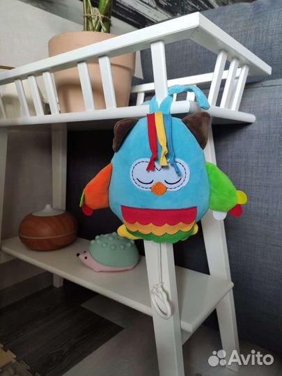 Игрушка-подвеска музыкальная совёнок Пух